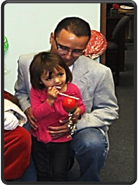 A father and his daughter