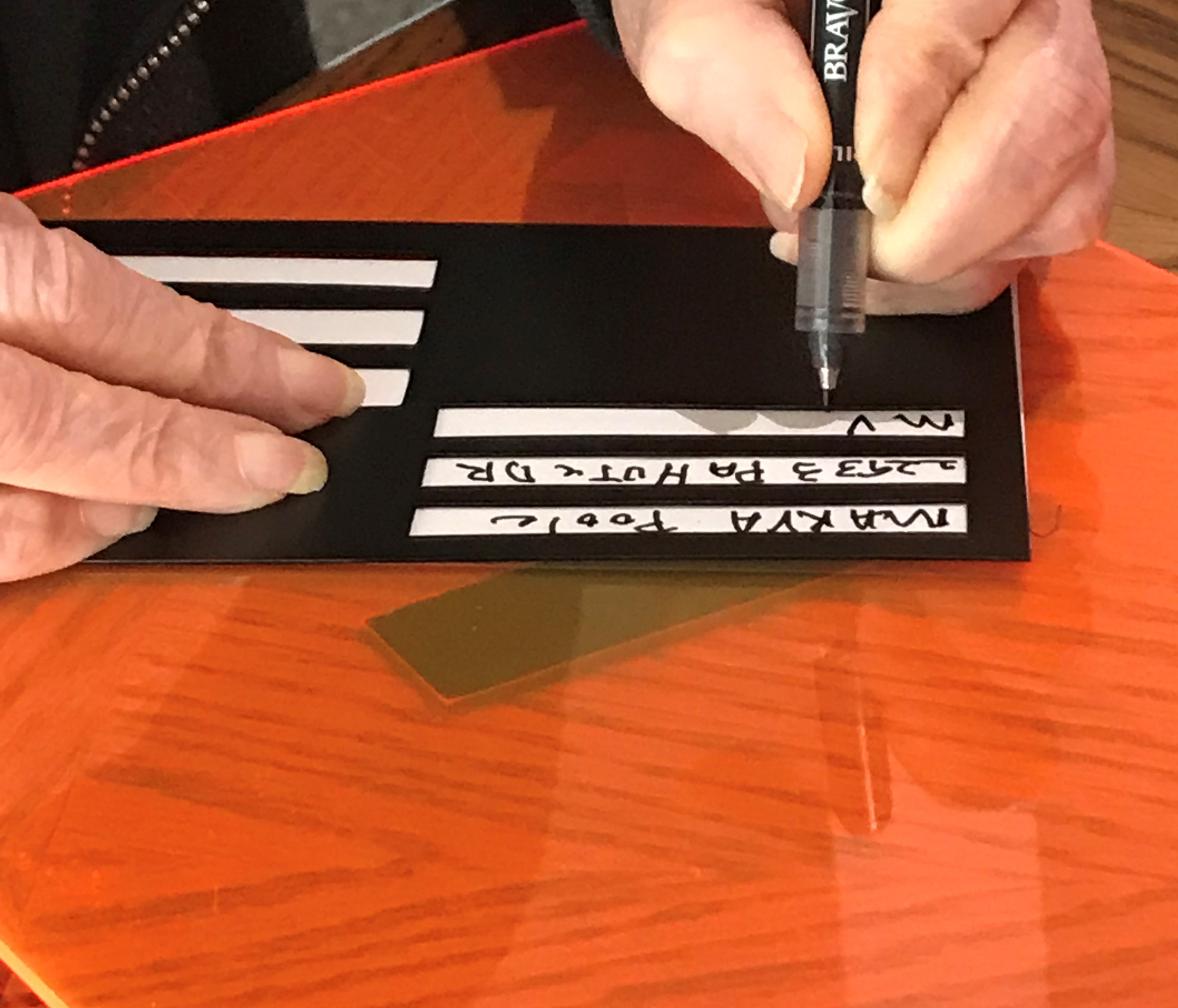 using a letter address writing guide