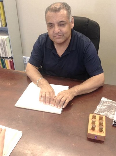 Ciro Trujillo Braille Instructor