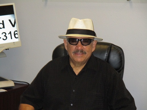 Salvador Novella at the front desk